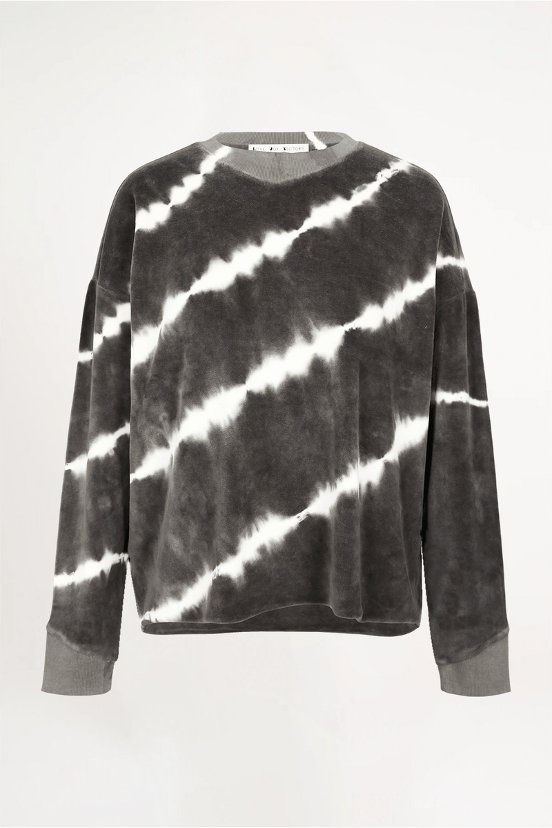 Velvet Sweatshirt Batik Wayne - Love Joy Victory