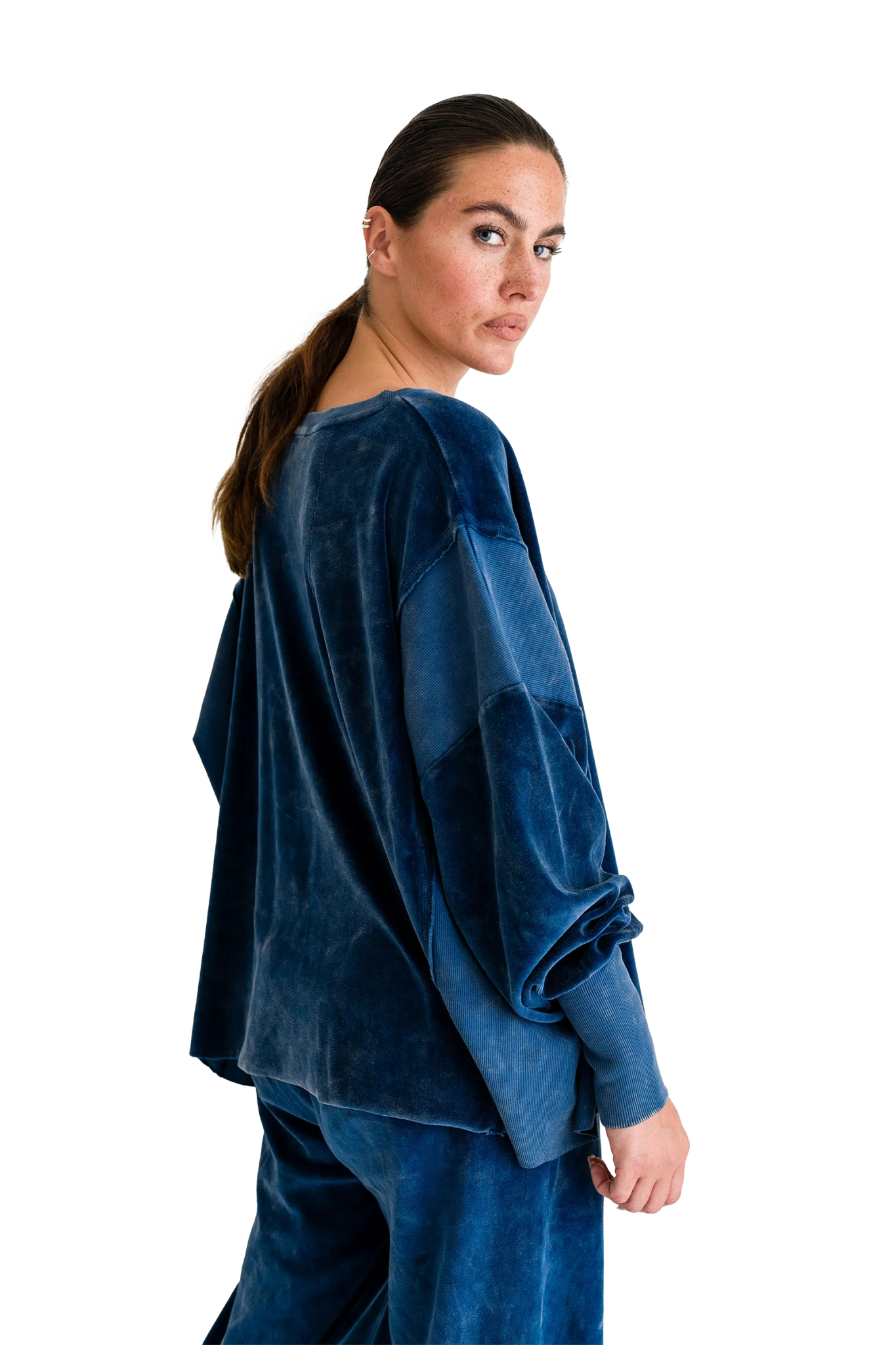 Velvet Sweatshirt Maia