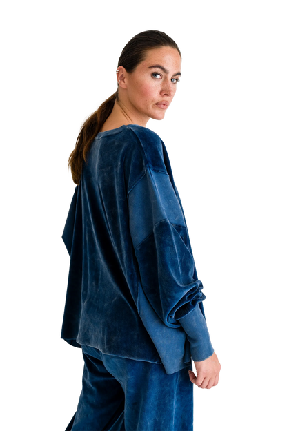 Velvet Sweatshirt Maia