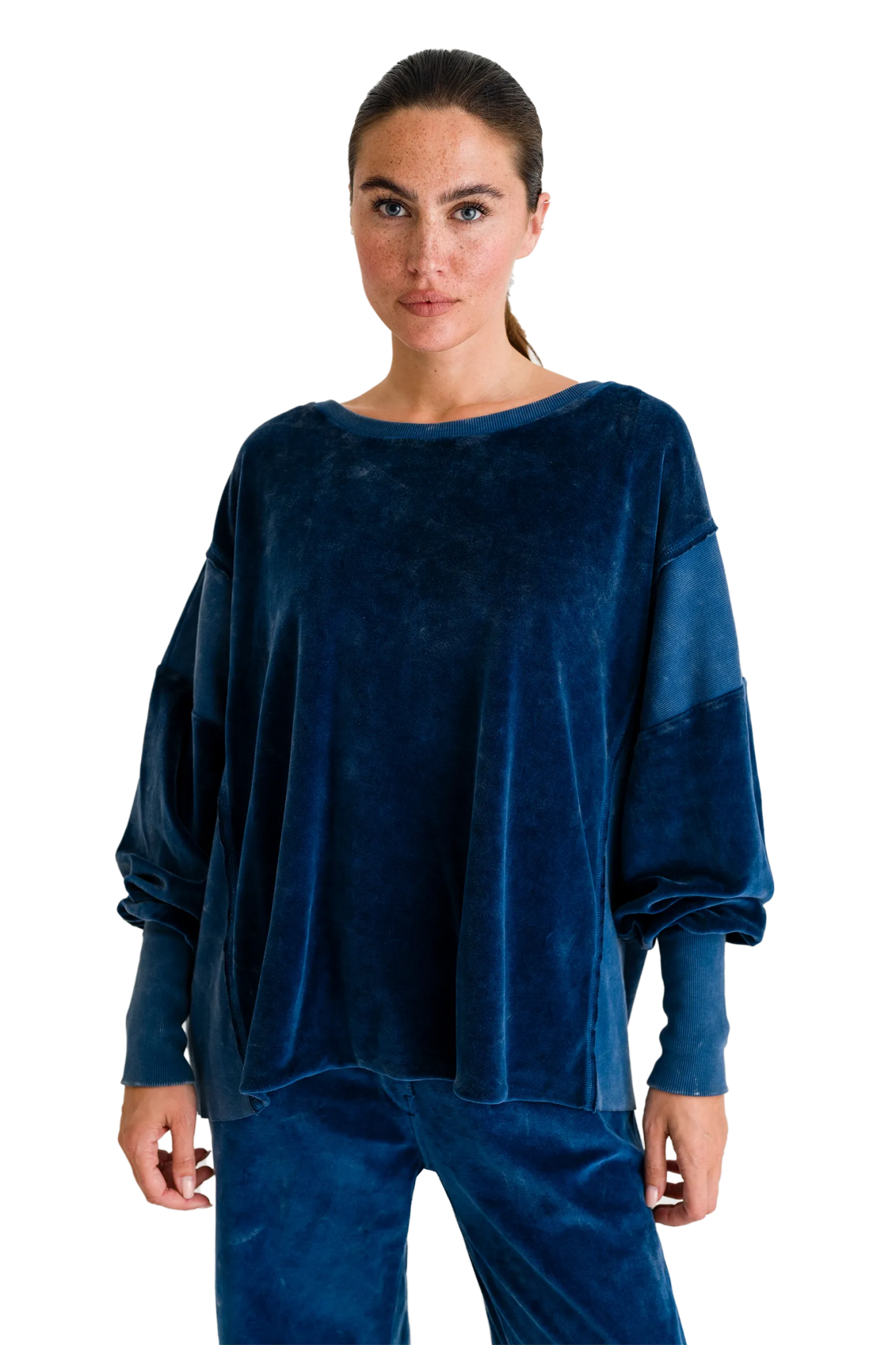 Velvet Sweatshirt Maia