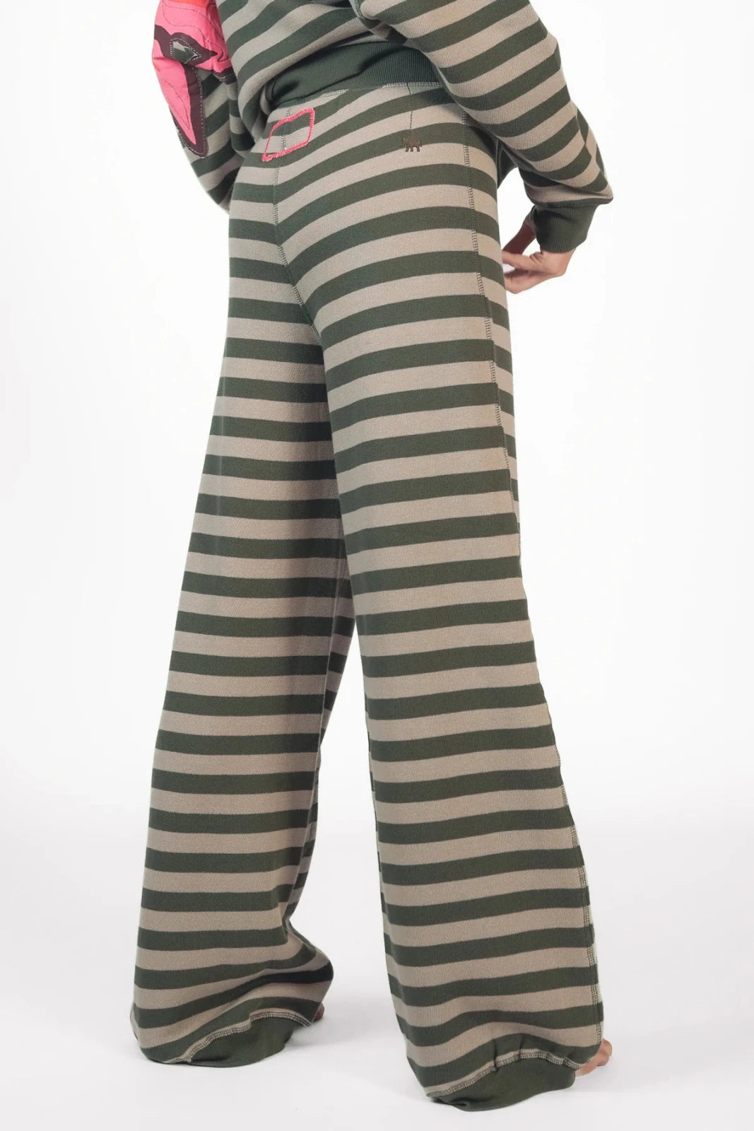 Wendbare Sweathose Stripes Fira - Love Joy Victory
