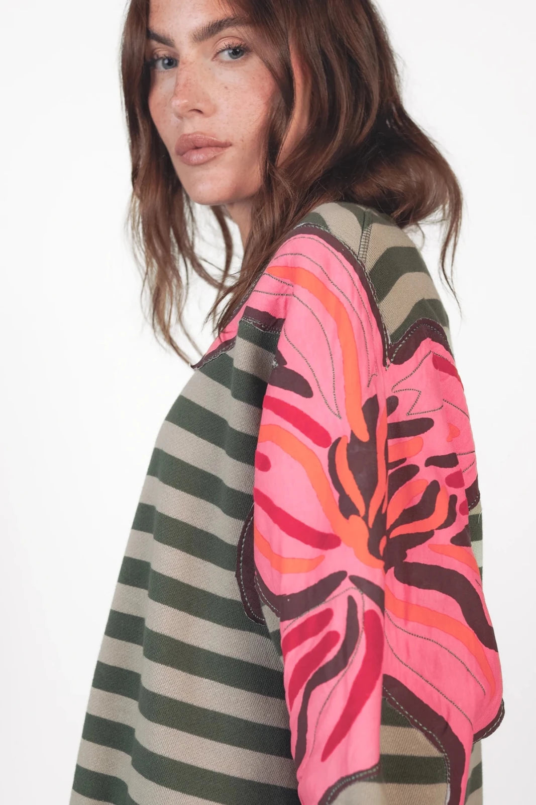 Wendbares Sweatshirt Stripes Honi - Love Joy Victory